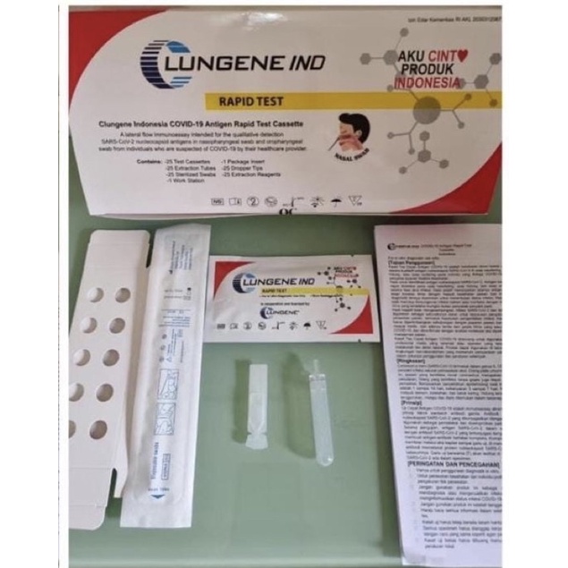 Test antigen Lungene ind original