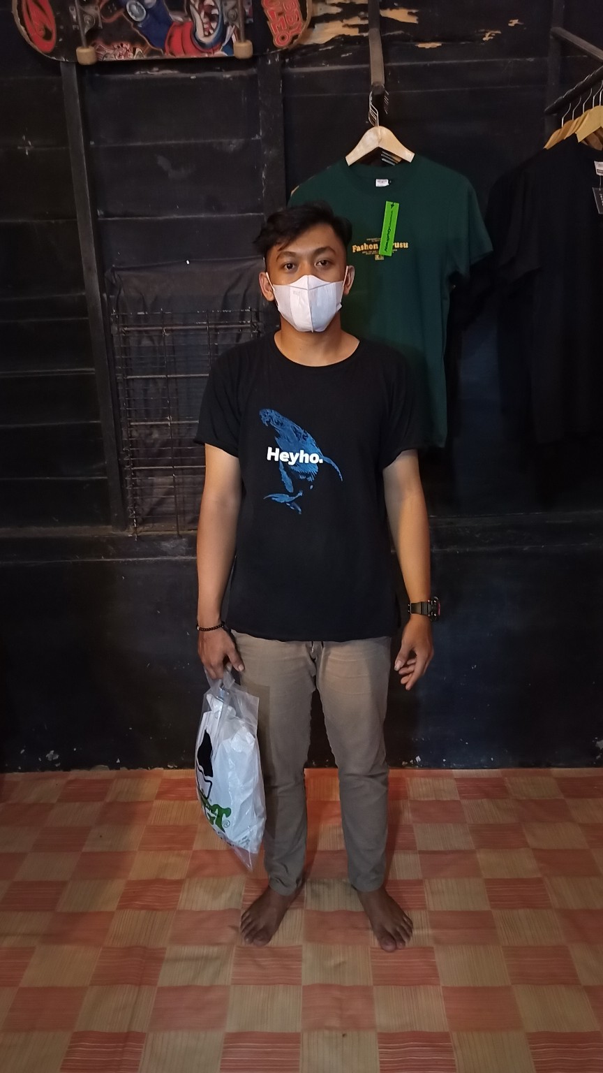 <ecer> Plastik Olshop  Pe Gunung Uk 30x41 Tebal 0,7 Plastik Packing Baju Plastik Distro Tanpa Sablon