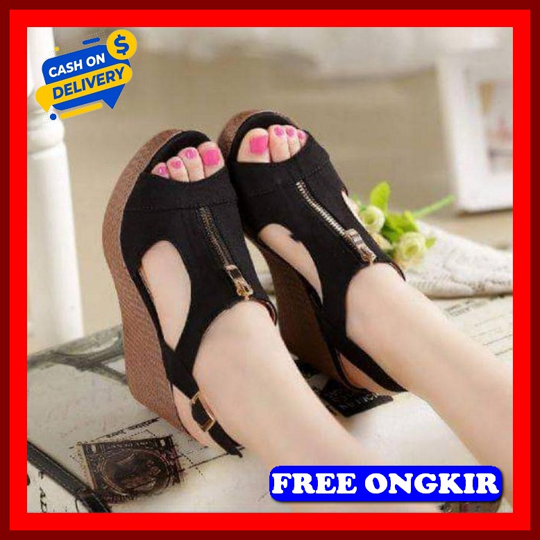 Terbaru Wedges Wanita Murah Import Abg Wedjges Wanita Weges Murah Jd198 Sandal Ss28 Sendal Wedges Dv