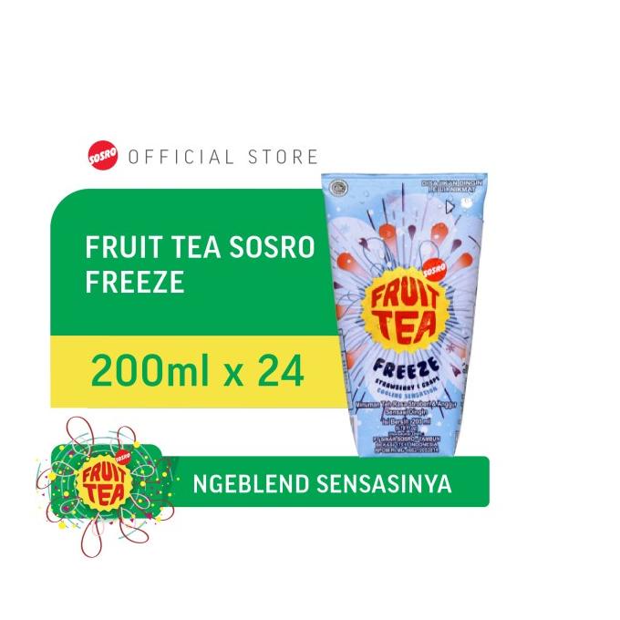 

(BISA COD) Fruit Tea Sosro Freeze Genggam 200 ml TERBARU Kode 1348