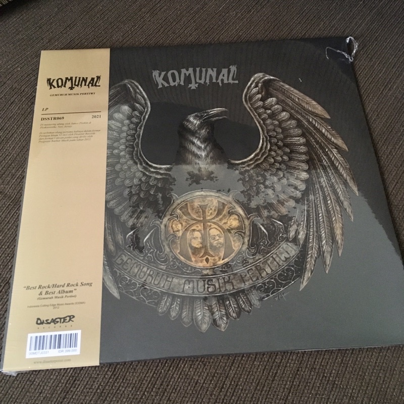 Vinyl LP Piringan Hitam Komunal Gemuruh Musik Pertiwi GMP