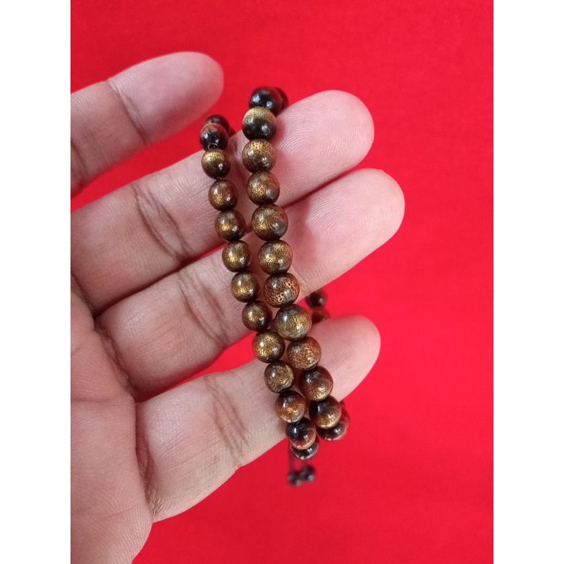 GELANG TASBIH TALI ARUS EMAS