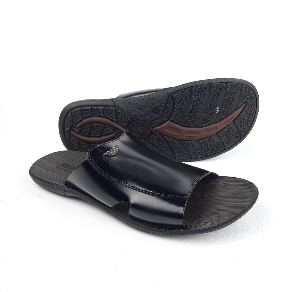 Sandal Slide Pria Bahan Kulit Original WEIDENMAN SCT 02 38-43