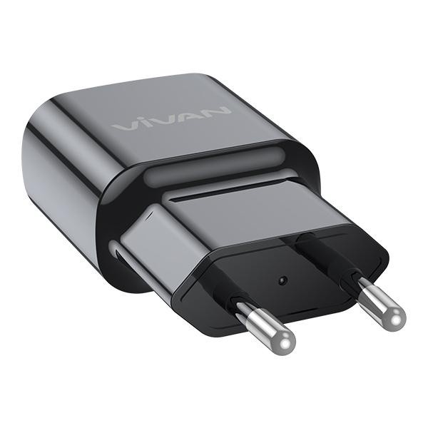 TC Charger VIVAN Power Oval 2 3A 18W Original Quick Charging Fast Charging - Garansi Resmi 1 Tahun
