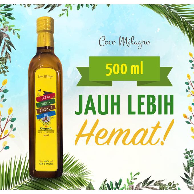 

ENAK 500ml VCO SUPERFOOD (MINYAK KELAPA DARA) - LEBIH HEMAT BANYAK RASA