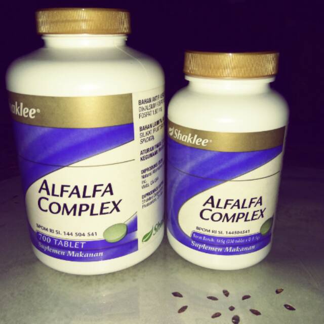 Alfalfa complex shaklee