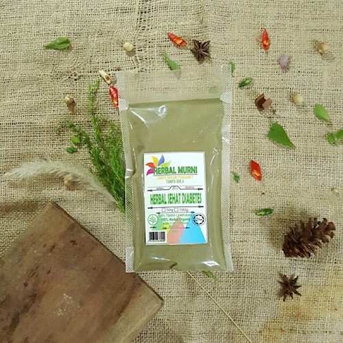 

MINUMAN HERBAL SEHAT DIABETES 50 GRAM - MURNI - JSR - REMPAH