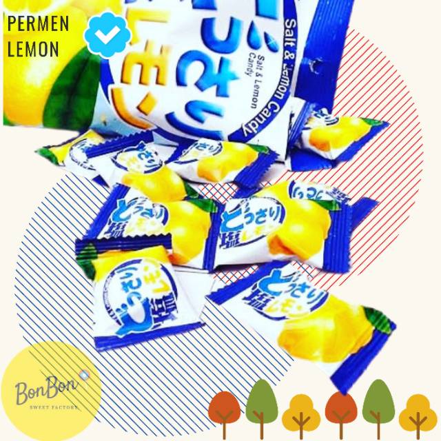 

Permen Lemon Salt Candy / Permen Cocon Jepang 150Gr