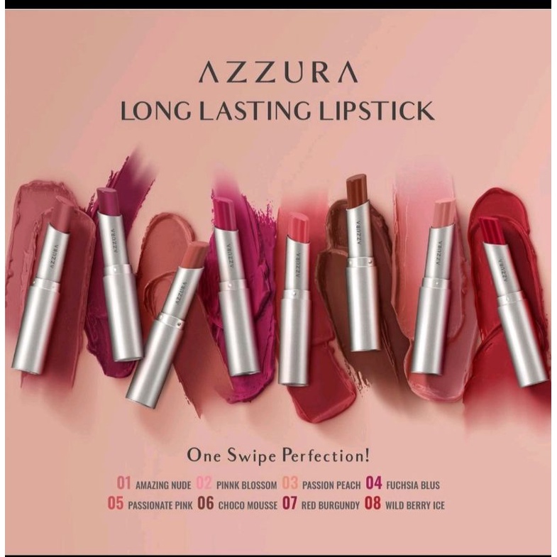 AZZURA LONG LASTING LIPSTICK / LIPSTIK TAHAN LAMA