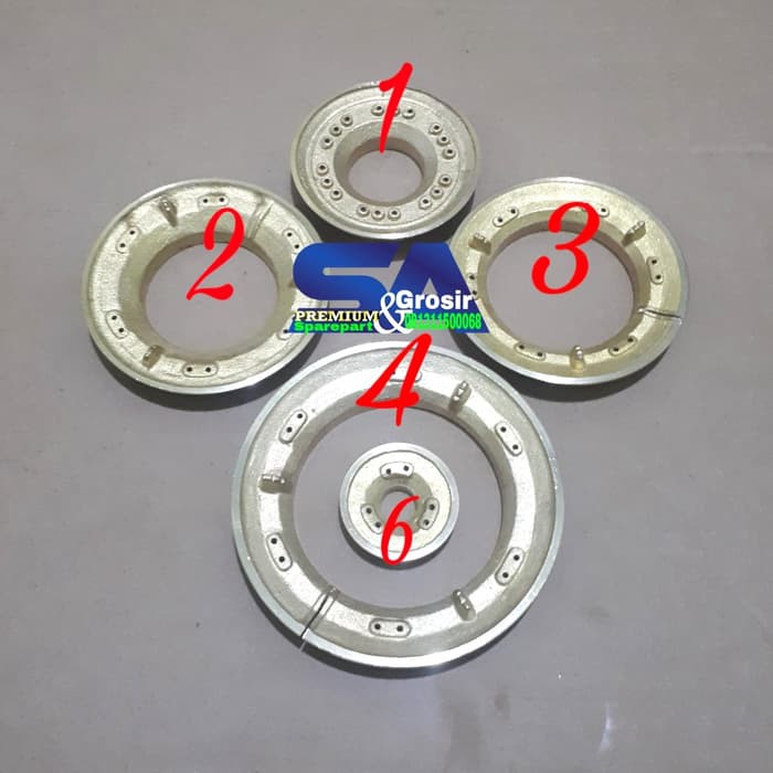 Burner Model Philips Kecil MULTI NO.3 - Kompor Covina - Miyako