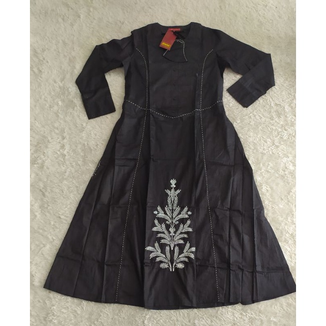 Abaya dannis terbaru 2022 A 220310 XL hitam
