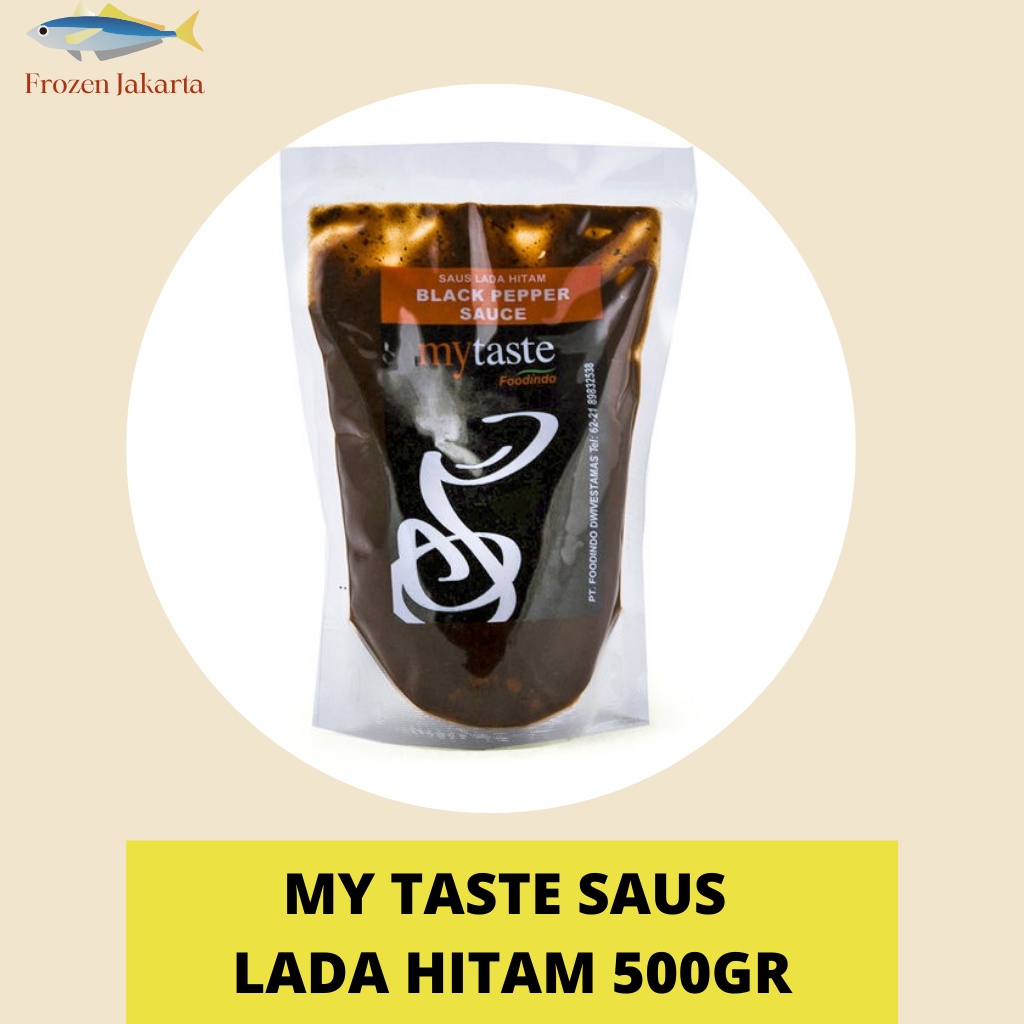 

Black Pepper Sauce Saus Lada Hitam My Taste 500GR FROZEN JAKARTA CABANG TANGERANG