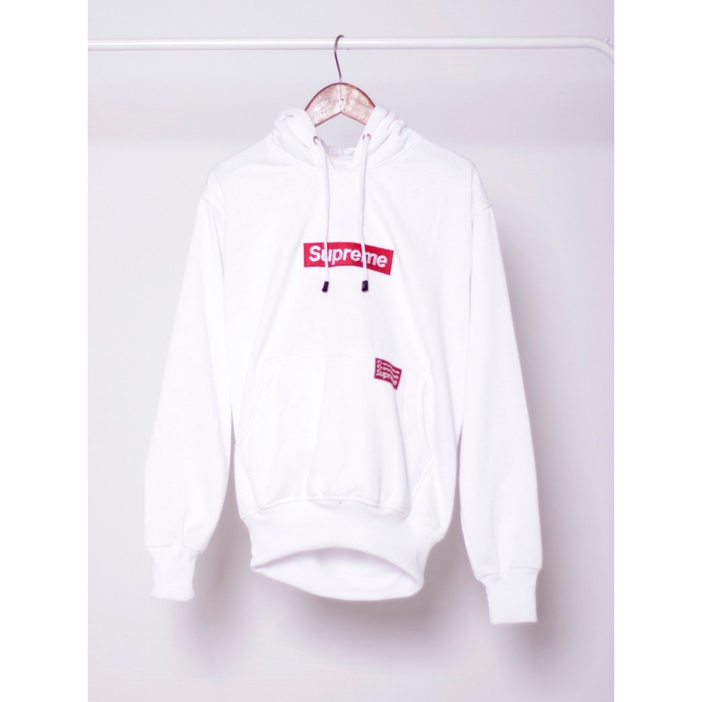 jaket hoodie supreme