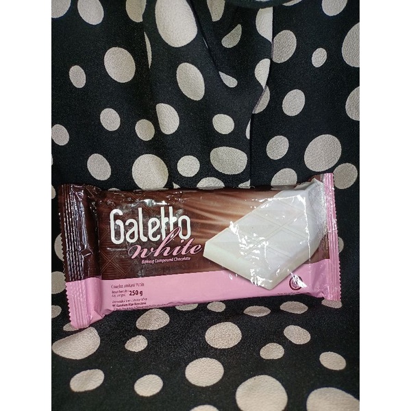 

GALETTO WHITE/ COKLAT PUTIH GALETTO/ COKLAT BATANGAN PUTIH 250GR