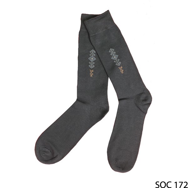 Kaos Kaki Casual Pria Katun Abu Tua – SOC 172