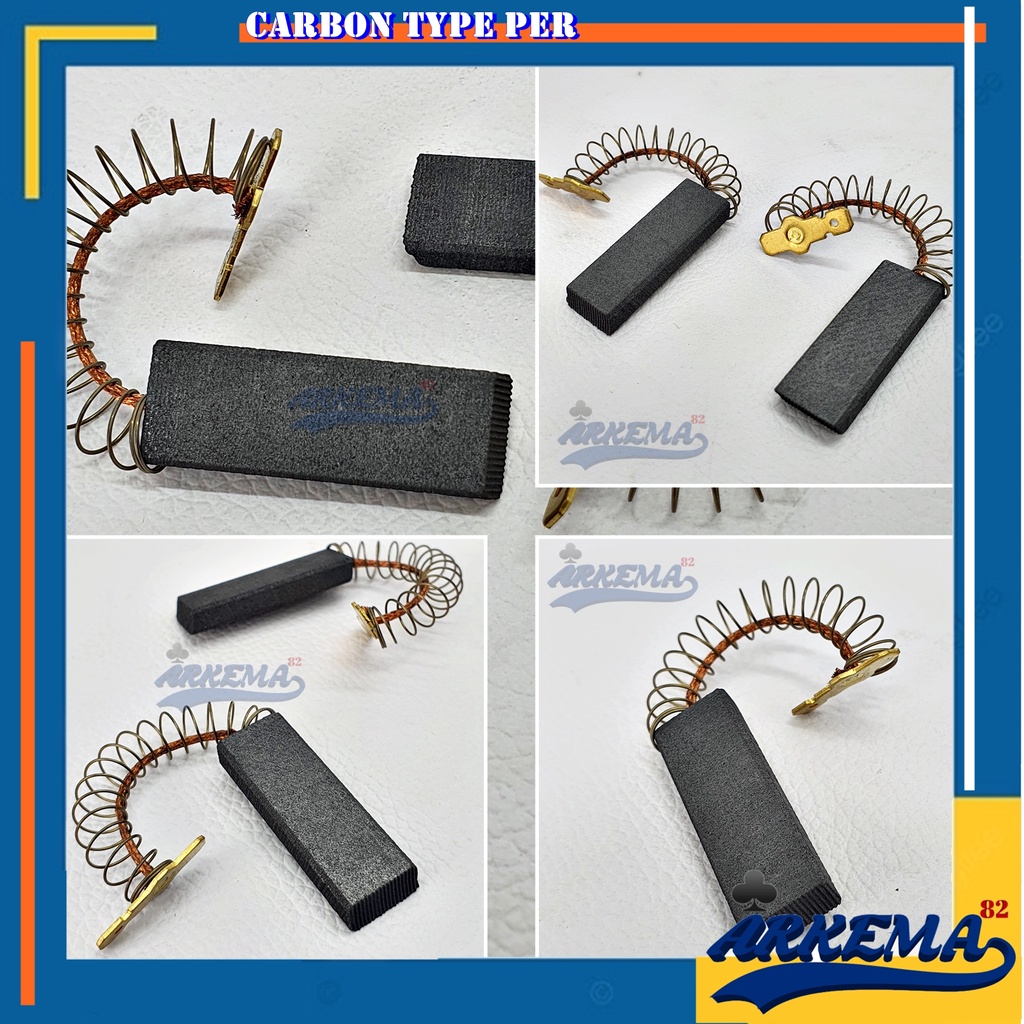 KARBON BRUSH PER MESIN CUCI PRONT LOADING | CARBON ARANG DINAMO MESIN CUCI TABUNG DEPAN | KARBON PER