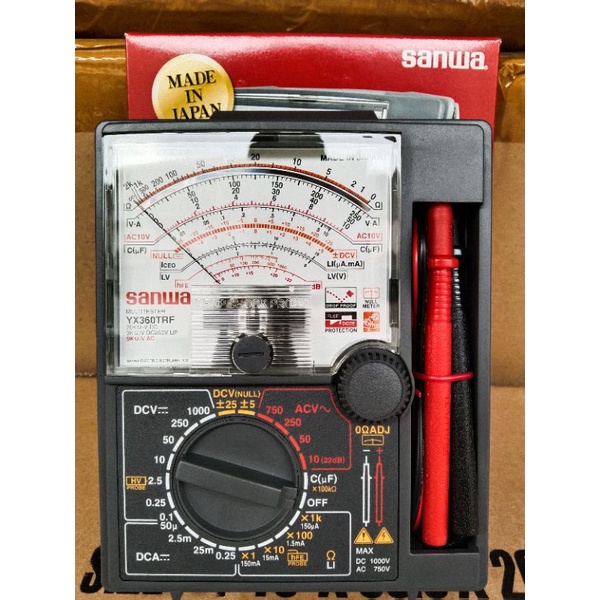 Multimeter / AVOMETER ANALOG SANWA YX360TRF ( YX 360 TRF / YX-360TRF )