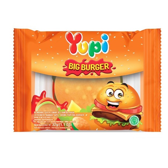 YUPI BIG BURGER 32 GR