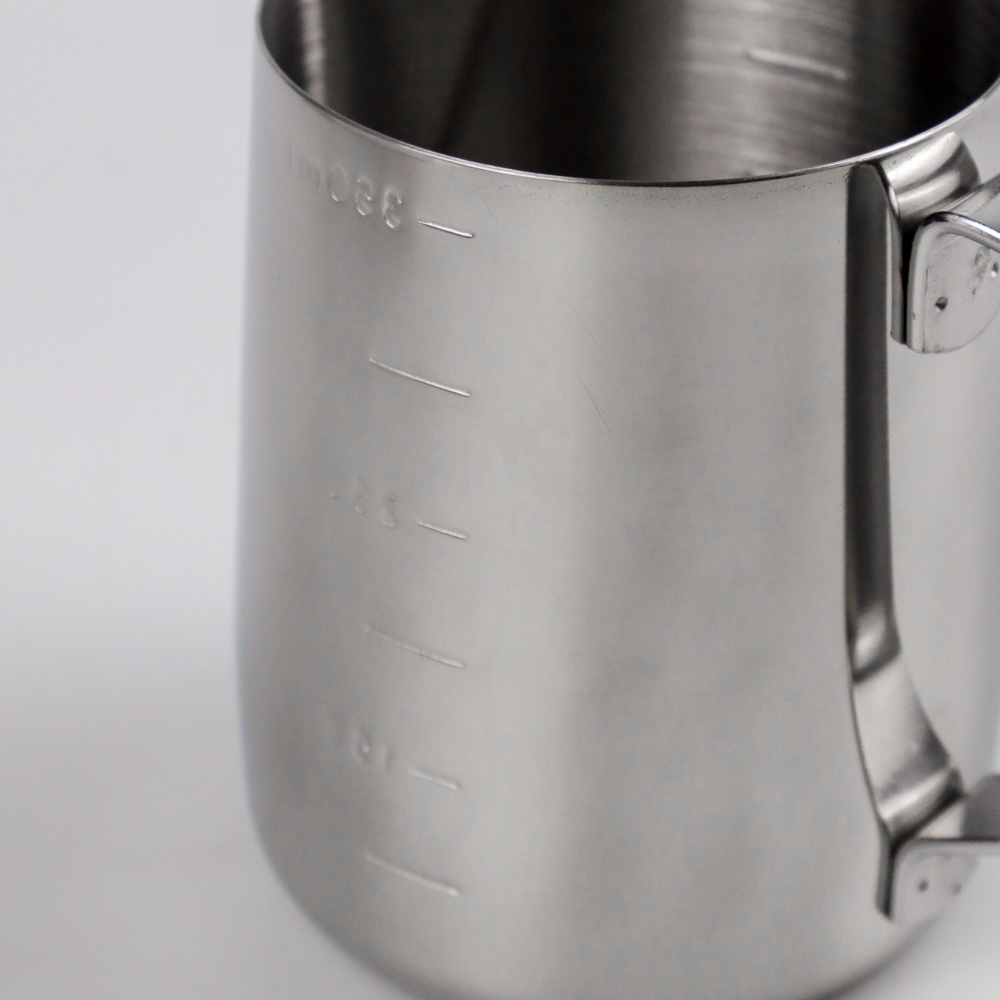 Gelas Milk Jug Kopi Espresso Latte Art Stainless Steel 350ml - ZM0078 - 7RHXFHSV Silver