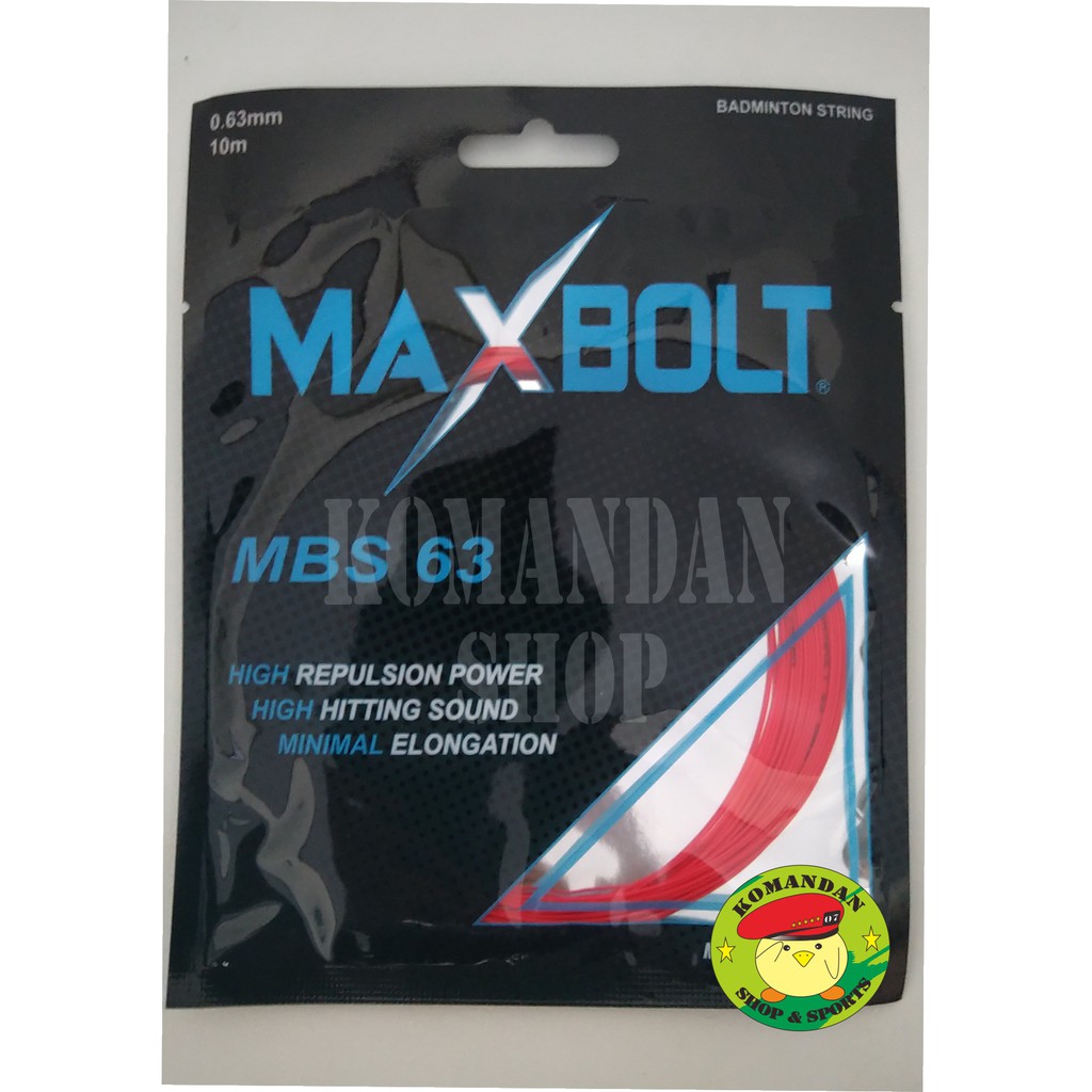 Senar Badminton Maxbolt MBS 63 Original