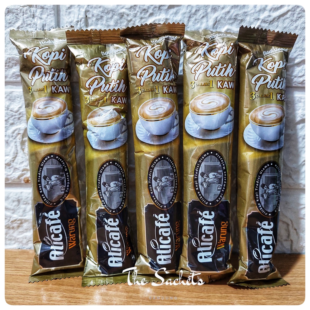 

Alicafe Warung White Coffee 3in1 Rich Sachet