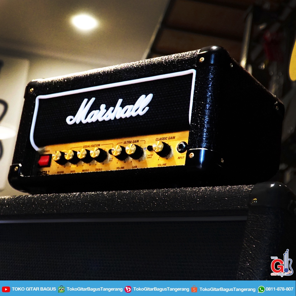 Marshall DSL-1HR JCM2000 Head Guitar Amp
