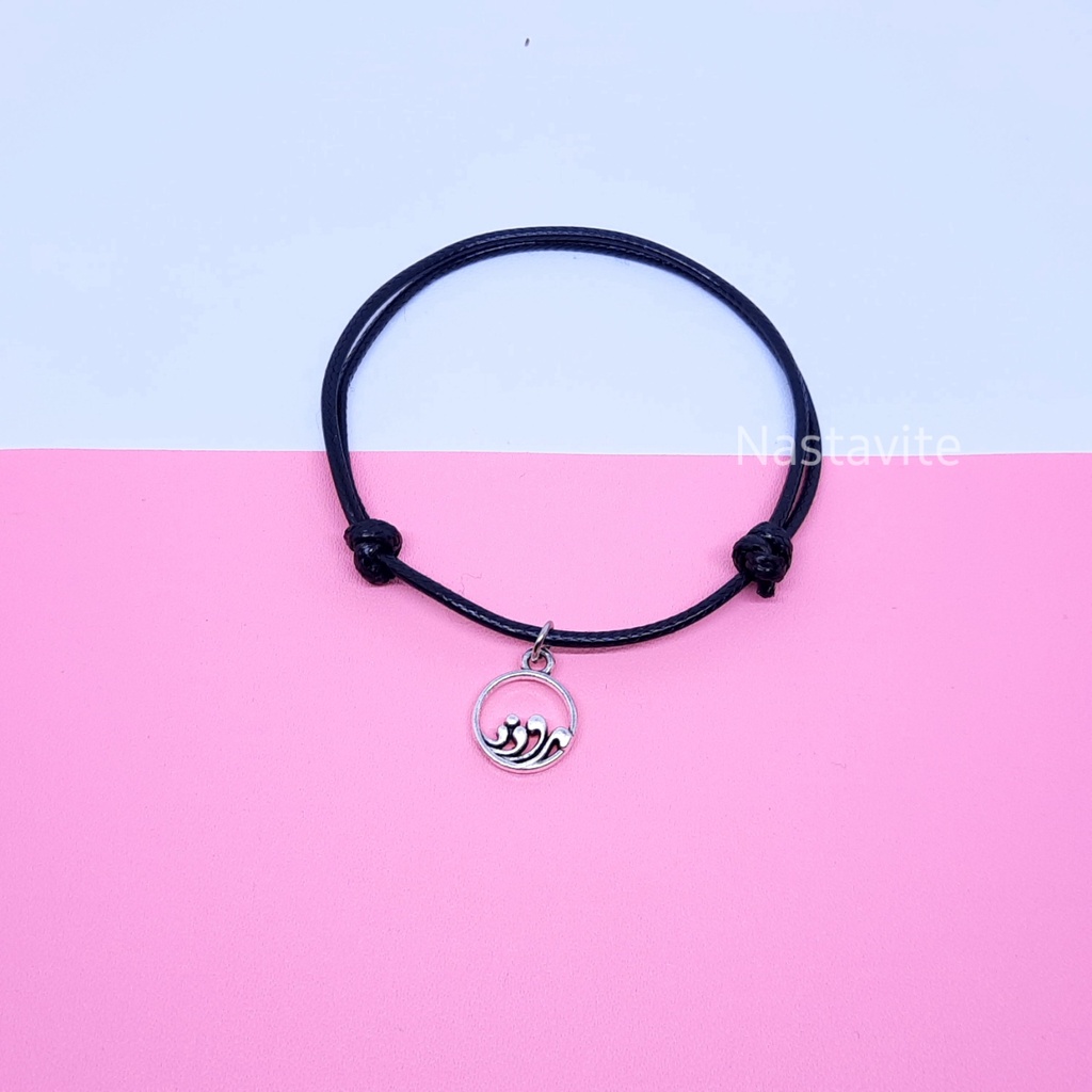 gelang tali wanita korean style estetik kekinian 2022