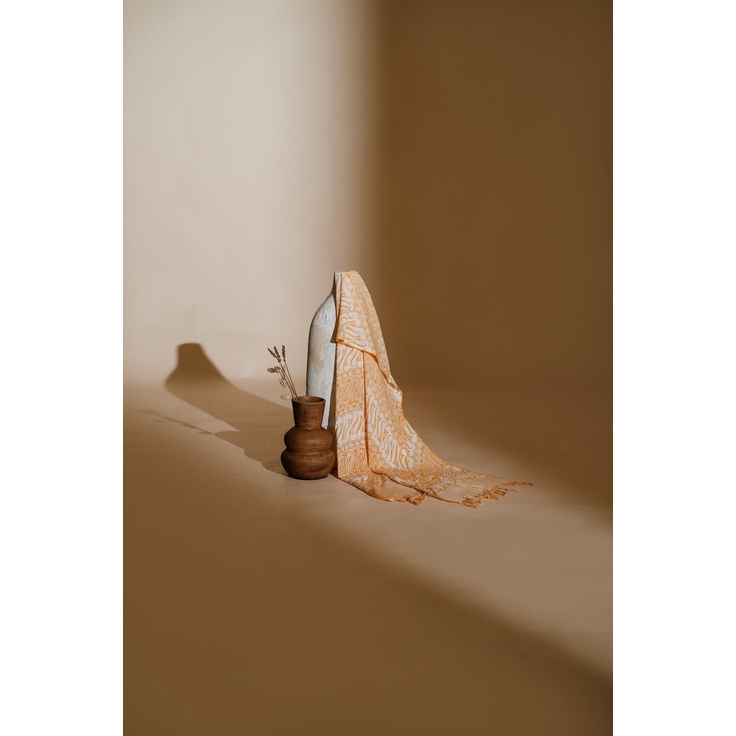 RATU - Scarf Batik TCK Parang Yellow