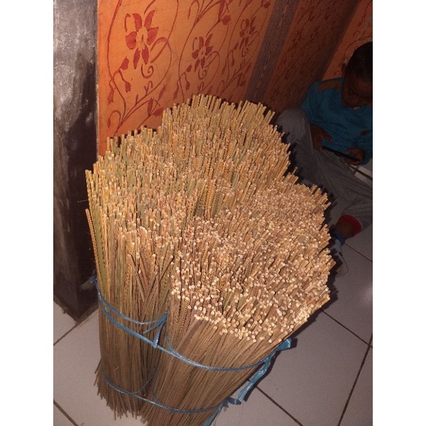 serutan bambu petung per 100 pasang 35rb