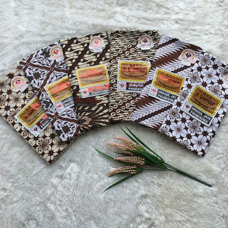 KAIN PANJANG BATIK H.SANTOSO ASLI SAMPING BATIK HALUS