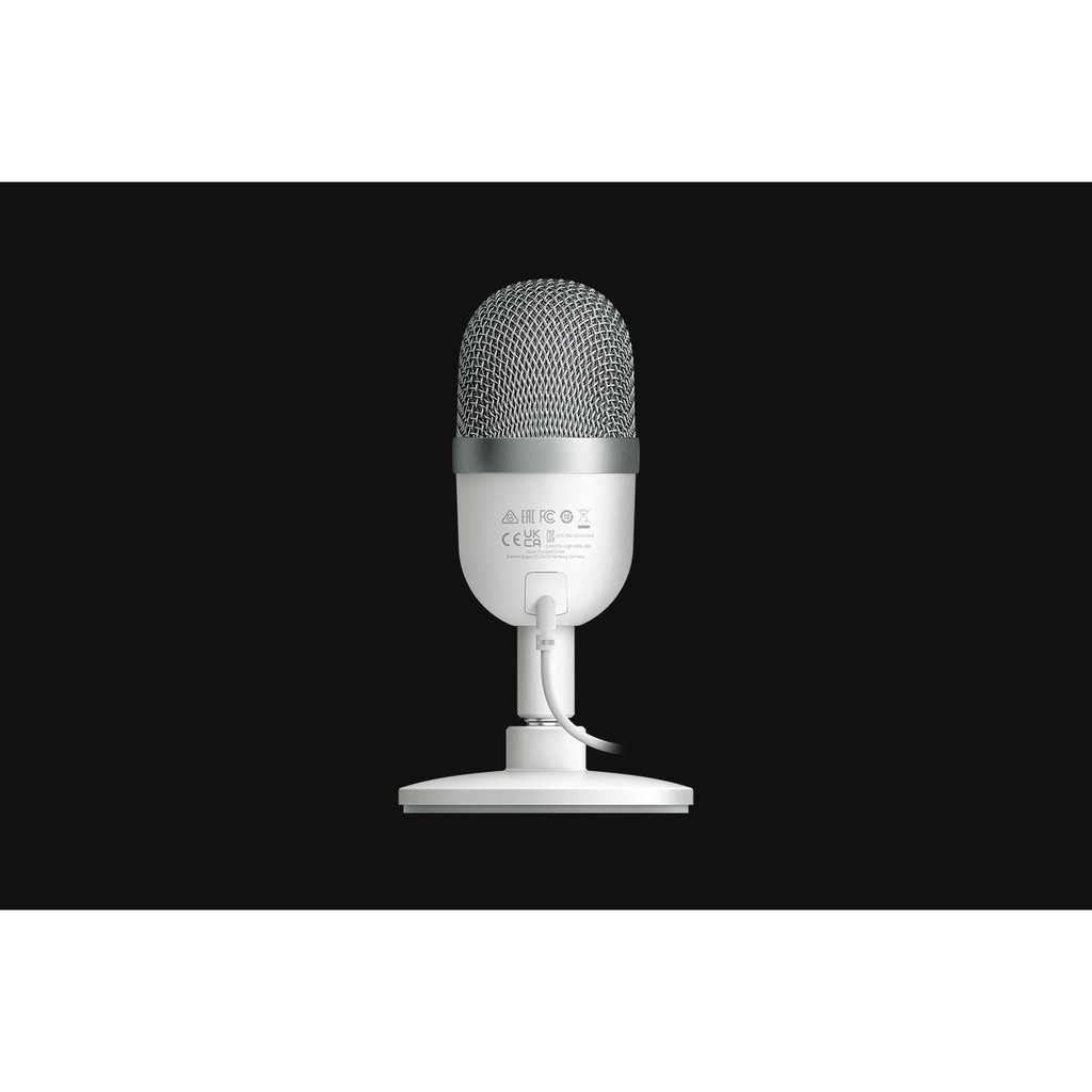 Razer Seiren Mini Mercury White Portable Condenser Gaming Microphone