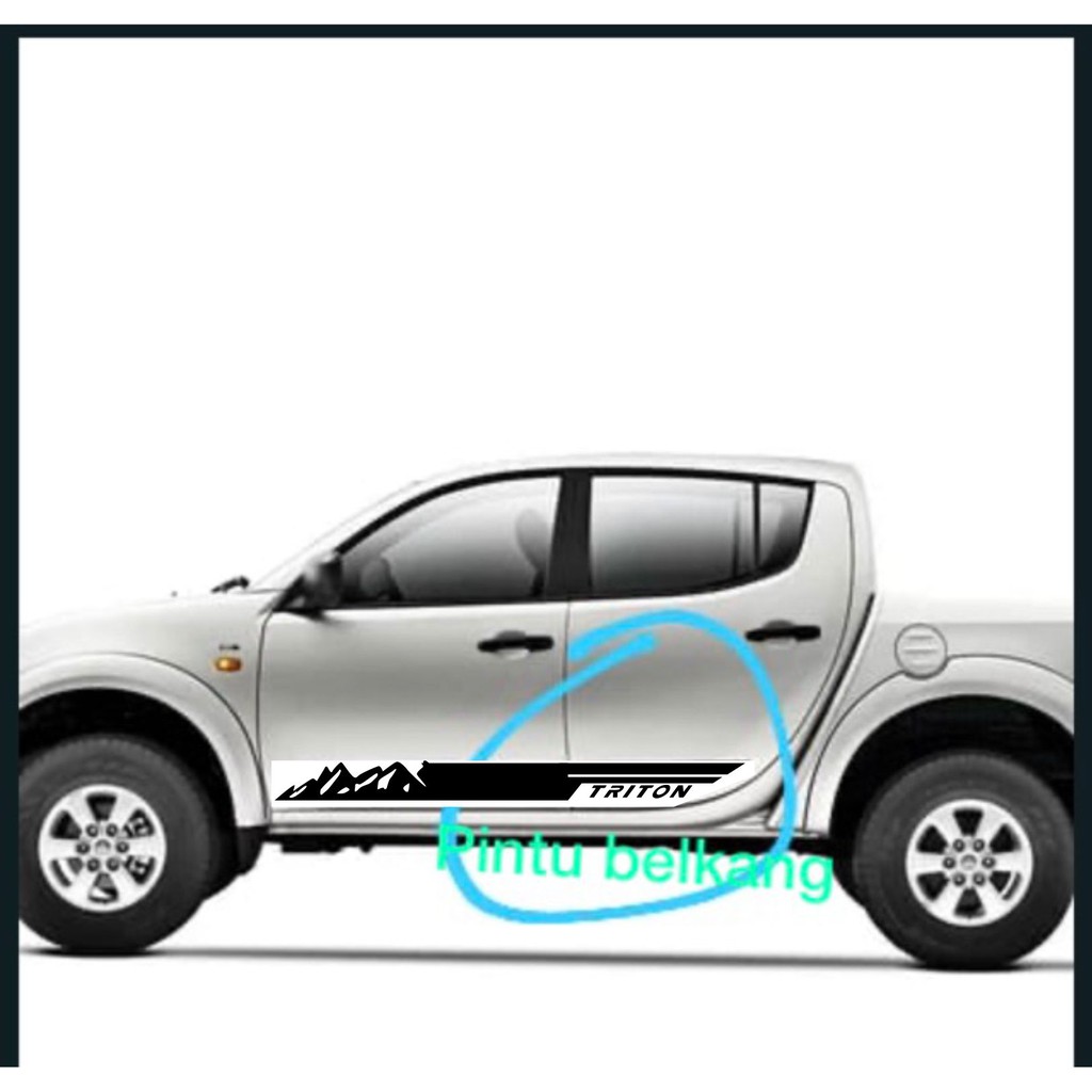 STIKER STIPING STRADA TRITON