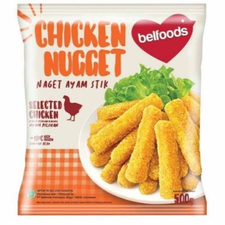 

BELLFOODS CHICKEN NUGGET STICK 500g