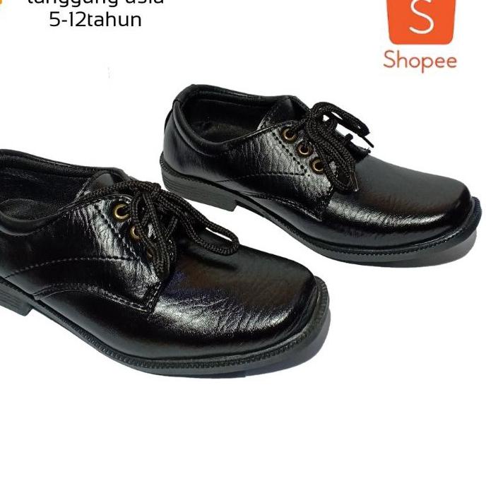 Model baru - Sepatu Pantofel Resmi kerja kantor pria remaja dewasa Anak Anak Laki Laki kulit sintetis Umur Usia 1 2 3 4 5 6 7 8 9 0 Tahun