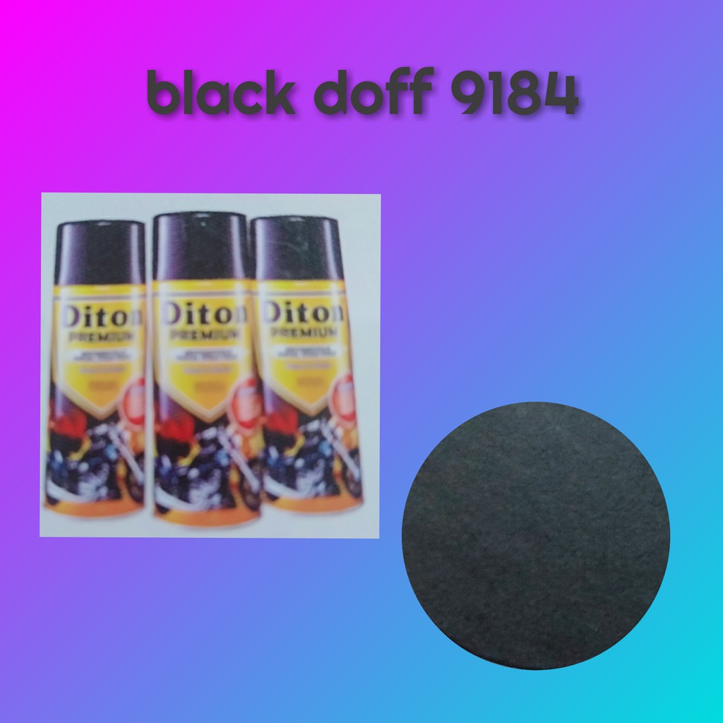 Pilok diton premium 9184 Black Doff