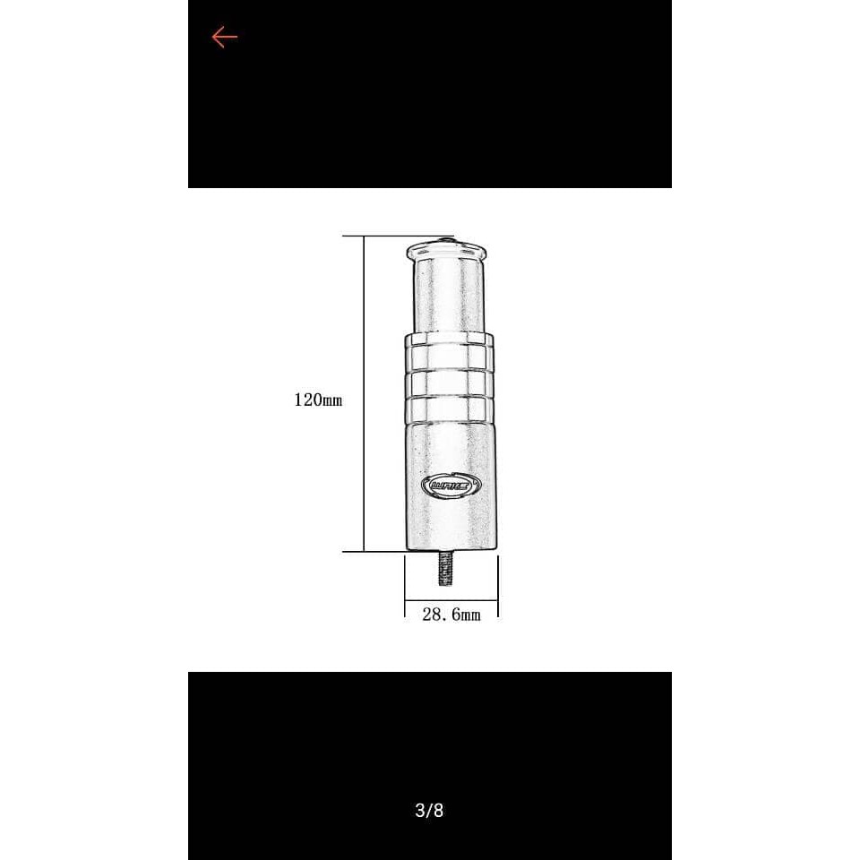 Peninggi Stang Sepeda Mtb Gunung / Stang / Stem Ricer / Stem Extender