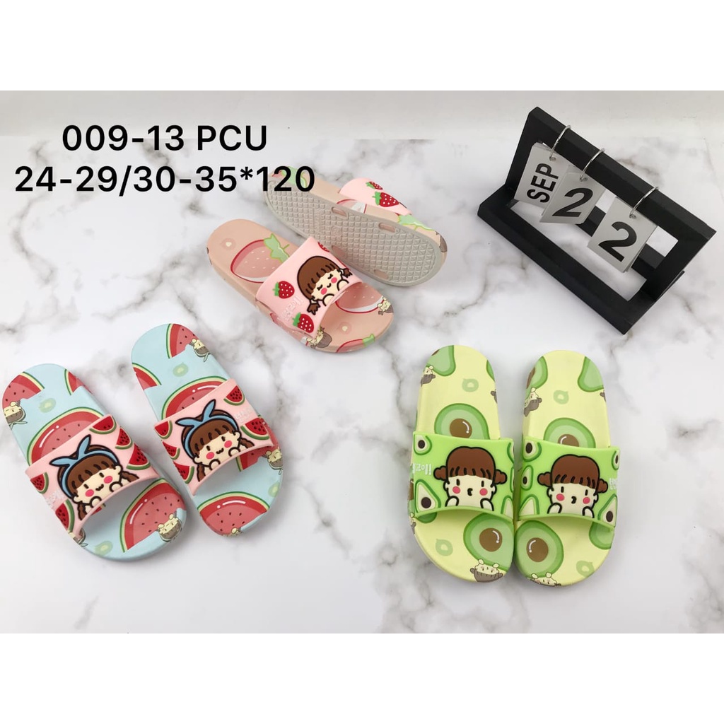 Sandal Selop Anak Perempuan Import Chibi Motif Buah Winola Collection WNL 009-13