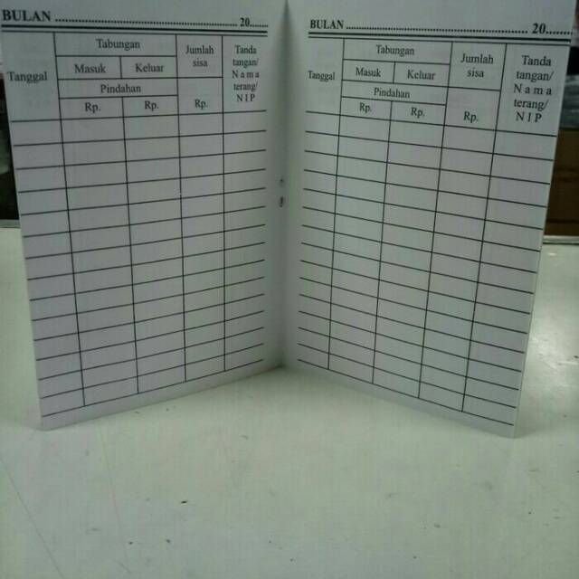 

Buku Tabungan Siswa Sekolah ( isi 50 pcs )