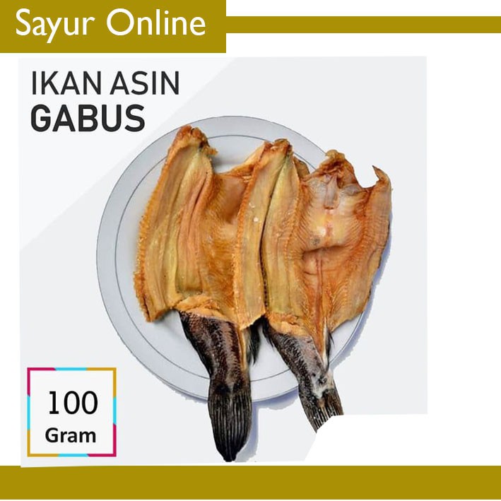 

[SayurOnline] IKAN ASIN GABUS [100g]