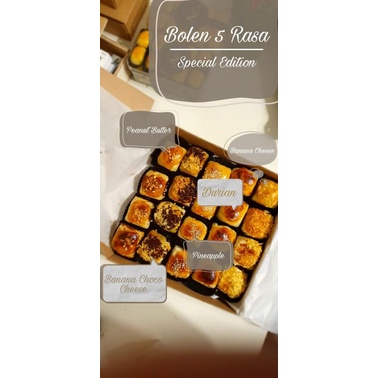 

Bolen Butter 5 rasa / hampers Bolen butter isi 20 pcs