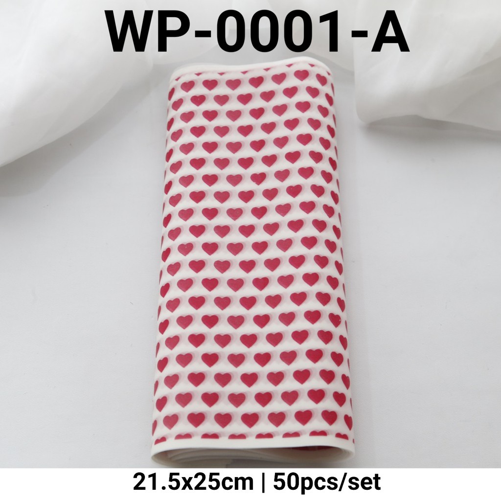 

GR-WP-0001 BREAD LOAF FOOD WRAPPING WAX PAPER KERTAS BURGER NASI