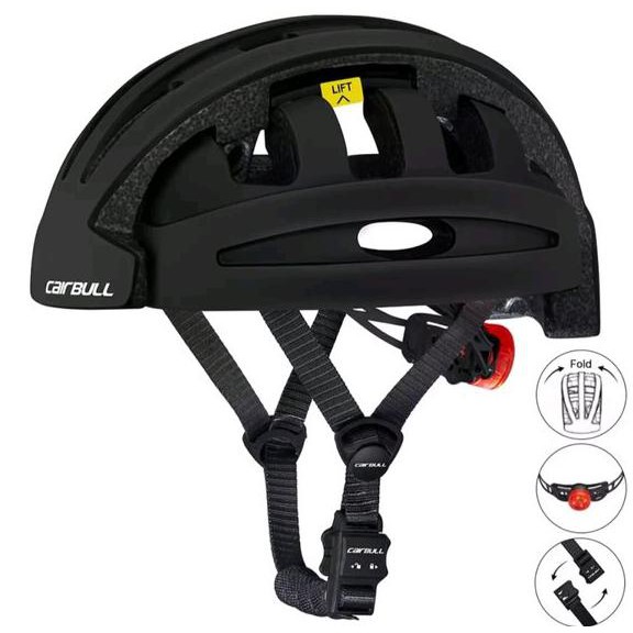 Cairbull Find Helmet Portable - Helm Lipat - Helm Sepeda Brompton Dahon Tern Trifold Pikes 3Sixty -