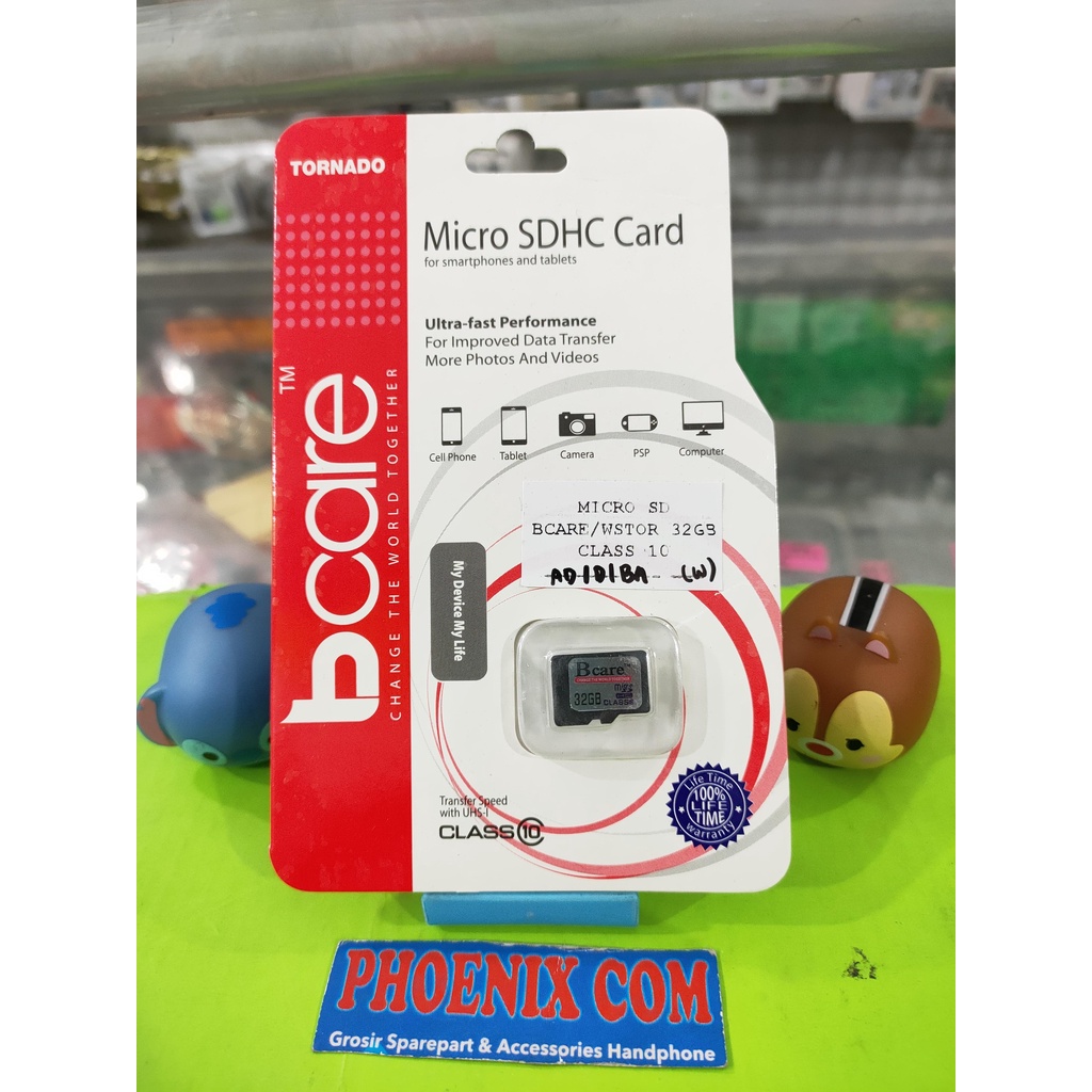 MICRO SD BCARE 32GB CLASS 10