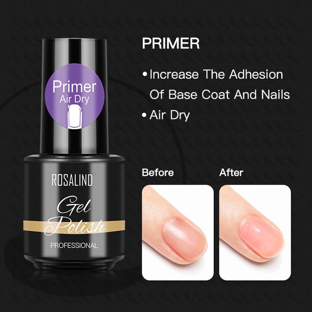 ROSALIND PRIMER / DIAMOND TOP  / RUBBER BASE COAT / TOP COAT/ BASECOAT