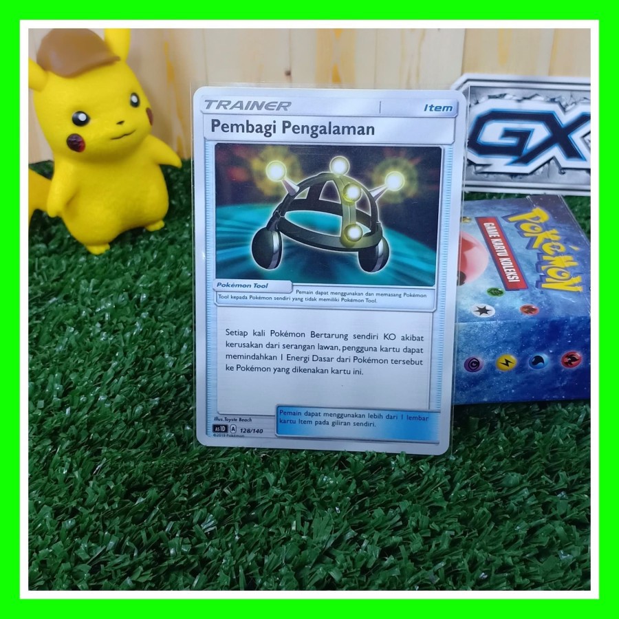 Kartu Pokemon TCG Matahari dan Bulan Pembagi Pengalaman 128/140