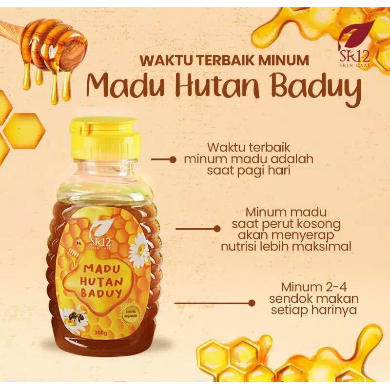 Madu Hutan Baduy SR12 | Original Badui SR 12 145gram 300 gram Official Asli 100% Grosir Murah