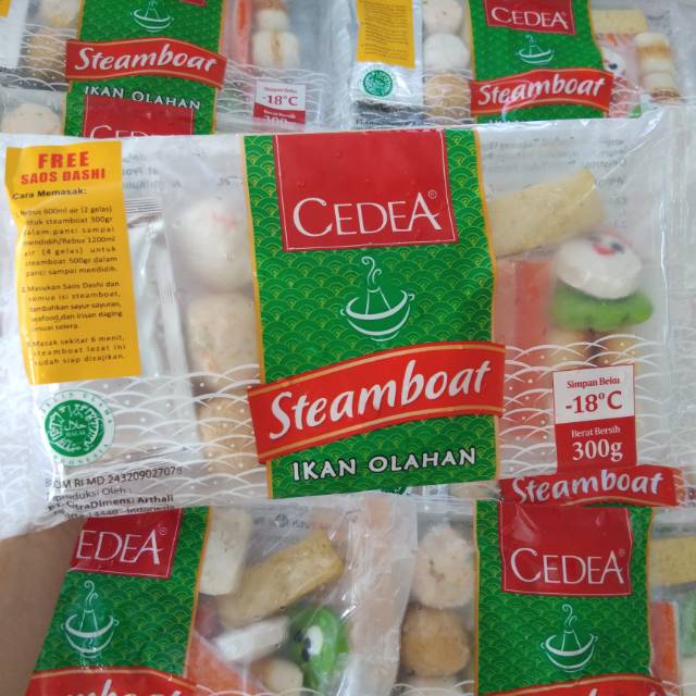 

Ced Steamboat Set 300 gram