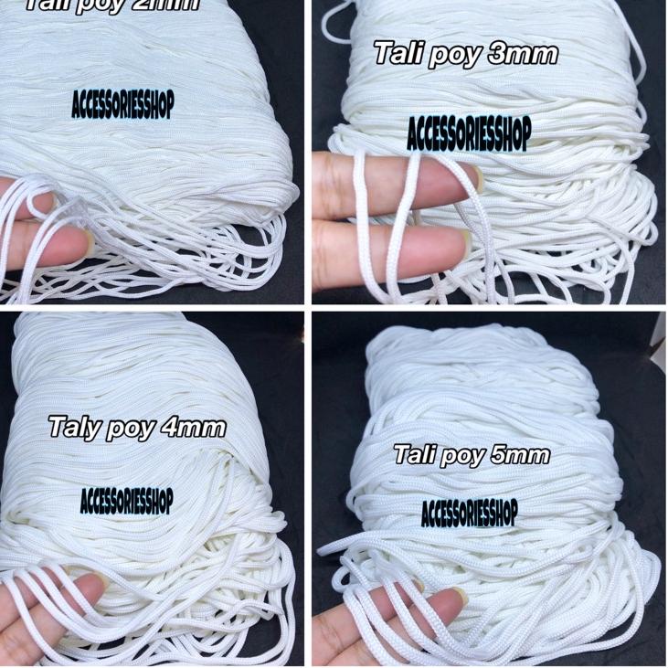 

Sekarang Diskon Tali poy 2mm-3mm-4mm-5mm (-+1KG)