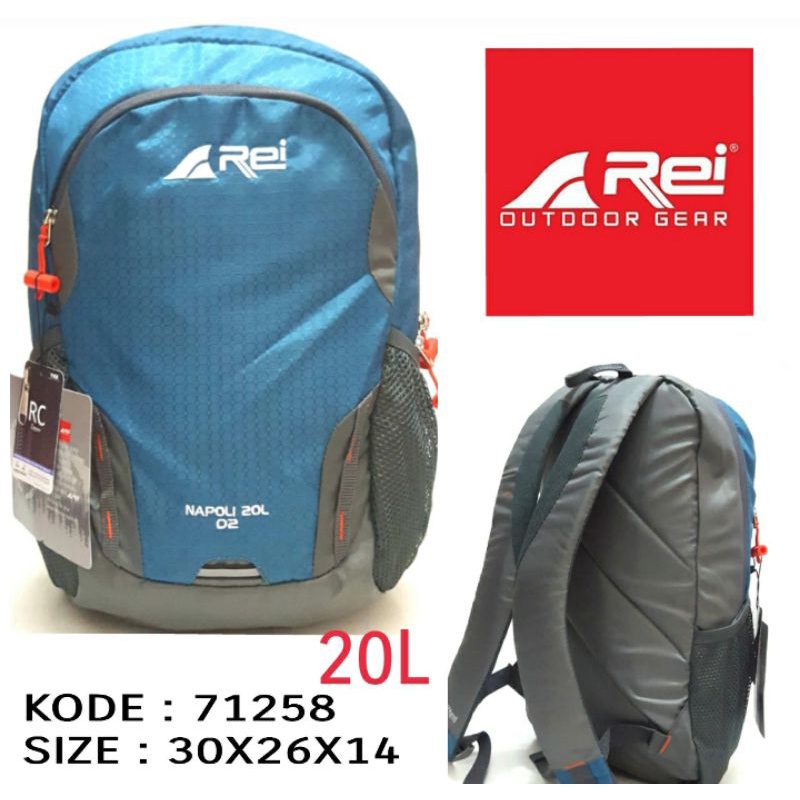 TERBARU TAS OUTDOOR PRIA TAS REI 71258 20L ORIGINAL WARNA BIRU TERBARU DAN TERMURAH