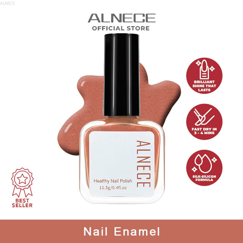 ALNECE HTMZ050-3 Kutek Halal Peel Off Cat Kuku Halal Muslimah Bisa Di Kelupas Bisa Untuk Sholat Kute